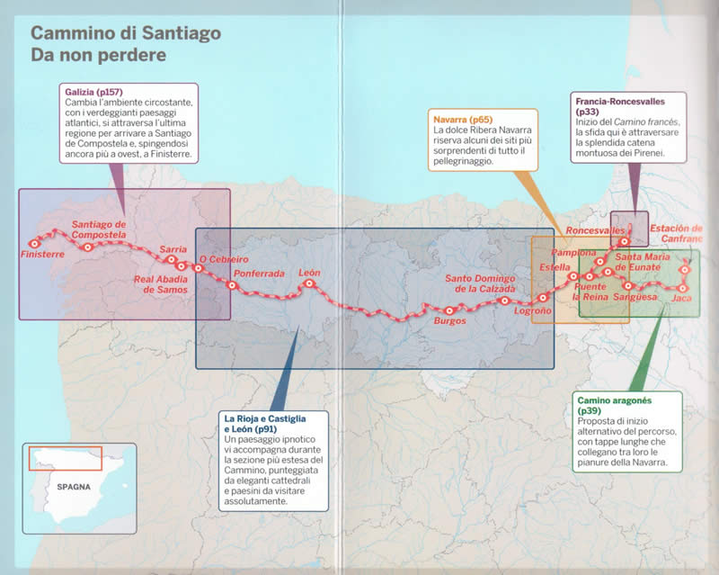 immagine di guida turistica guida turistica Cammino di Santiago - Pamplona/Iruña, Logroño, Burgos, León, Ponferrada, Santiago de Compostela - Guida Pocket - edizione Settembre 2023