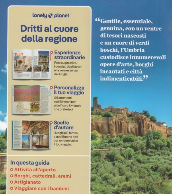 immagine di guida turistica guida turistica Umbria - guida pratica per un viaggio perfetto - EDIZIONE Maggio 2023