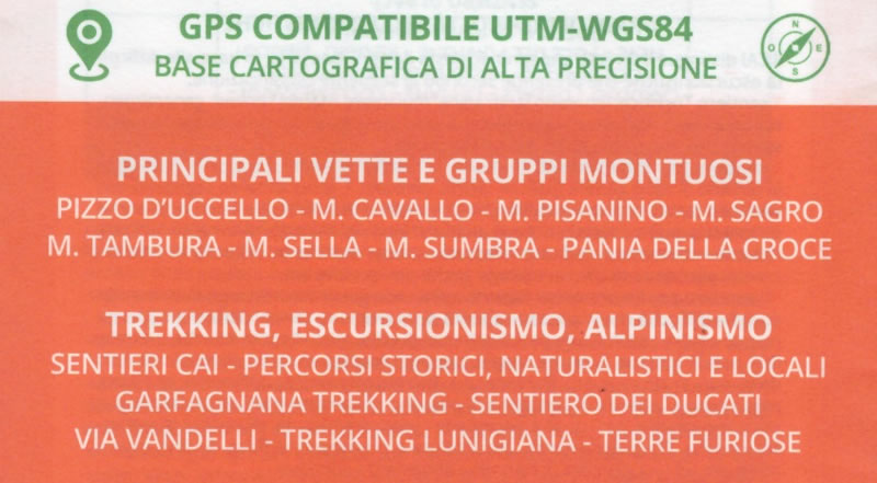 immagine di mappa topografica mappa topografica Alpi Apuane settentrionali - mappa escursionistica con sentieri C.A.I. - mappa n.534-536 - EDIZIONE 2024