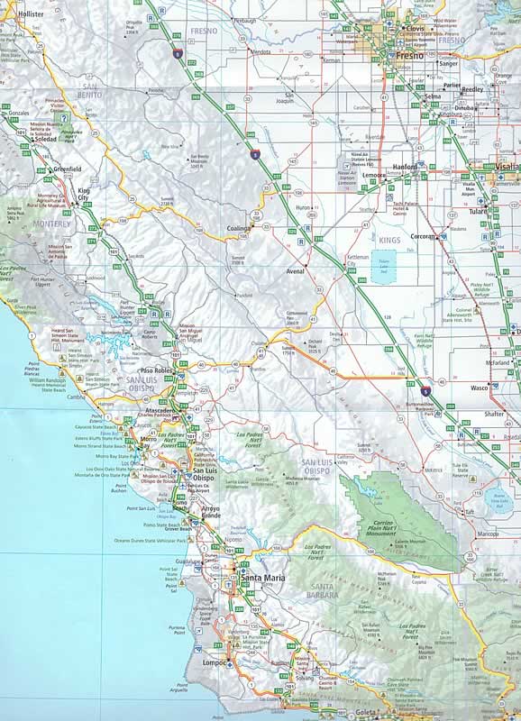 immagine di mappa stradale mappa stradale n.05 - California, Nevada - con San Francisco, Yosemite, Los Angeles, San Diego, Lake Tahoe, Death Valley, Las Vegas - con cartografia aggiornata, dettagliata e facile da leggere + guida stradale - EDIZIONE Novembre 2024