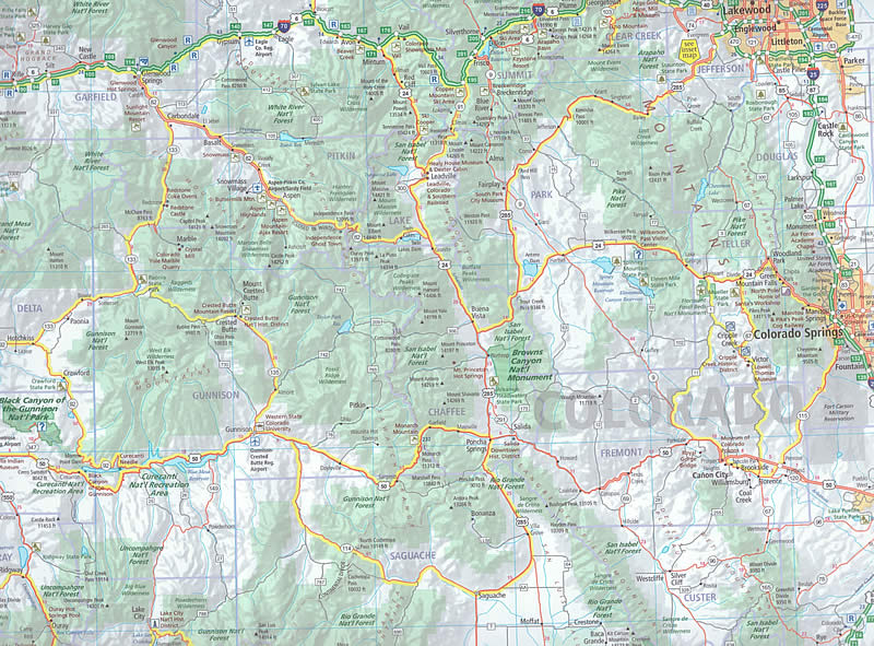 immagine di mappa stradale mappa stradale n.11 - Florida - con Miami, Orlando, Everglades, Key West, Daytona Beach, Ft. Pierce, Ft. Myers, Tampa, Gainesville - con cartografia aggiornata, dettagliata e facile da leggere + guida stradale - EDIZIONE 2024