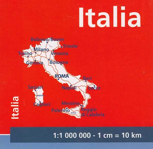 immagine di mappa stradale mappa stradale Italia - mappa stradale Michelin n.735 - EDIZIONE 2024