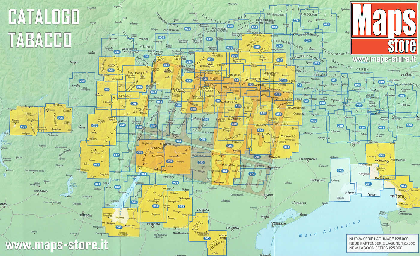 immagine di mappa topografica mappa topografica n.051 - Massiccio del Grappa, Bassano, Feltre - Monte Grappa, Valstagna, Possagno, Pederobba, Alano di Piave, Primolano - con reticolo UTM per GPS - impermeabile, antistrappo, plastic-free, eco-friendly - EDIZIONE 2024