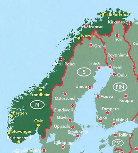 immagine di atlante stradale atlante stradale Svezia - Atlante Stradale a Spirale