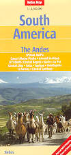 mappa stradale Le Ande / The Andes (SudAmerica / South America)