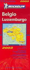 mappa stradale 716 - Belgio, Lussemburgo