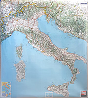 mappa murale Carta Murale d'Italia - 100 x 112 cm - plastificata - cartografia Michelin chiara e dettagliata