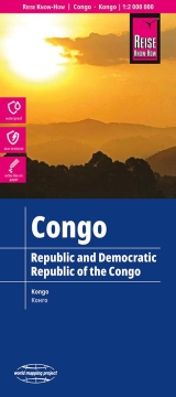 mappa Rep. del Congo e Democratica