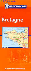 mappa stradale 517 - Francia - Bretagne/Bretagna
