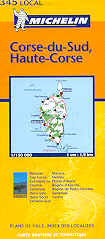 mappa stradale 345 - Francia - Corsica / Haute-Corse, Corse-du-Sud