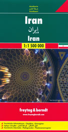 mappa Iran con Tehran, Mashhad, Esfahan, Tabriz, Karaj, Shiraz, Ahvaz, Qom, Kermanshah, Urmia 2022