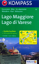 mappa topografica n.90 - Lago Maggiore, Lago di Varese, Lago di Lugano, Verbania, Stresa, Arona, Gravellona Toce, Laveno-Mombello, Luino, Cannobio, Locarno, Lugano, Mendrisio, Parco Nazionale della Val Grande, Malesco, Olgiate Comasco - compatibile con GPS - edizione 2017