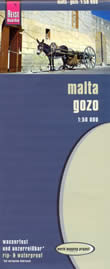 mappa Malta, Gozo e Comino
