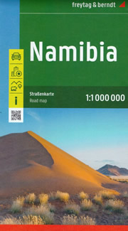 mappa Namibia stradale con parchi naturali, rete stradale, del di Windhoek e indice località le Windhoek, Lüderitz, Swakopmund, Walvis Bay, Mariental, Keetmanshoop, Karasburg, Otjiwarongo, Ondangwa, Tsumeb, Katima Mulilo, Rundu, Rehoboth, Livingstone 2024