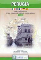 mappa Perugia città con dettaglio del storico ed elenco strade 2024