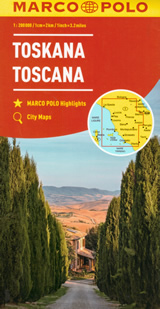 mappa Toscana stradale 2023